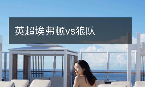 英超埃弗頓vs狼隊(duì)